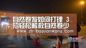 自然卷发如何打理 3招轻松解救自然卷少女:BG体育官网(图3) BG体育官网