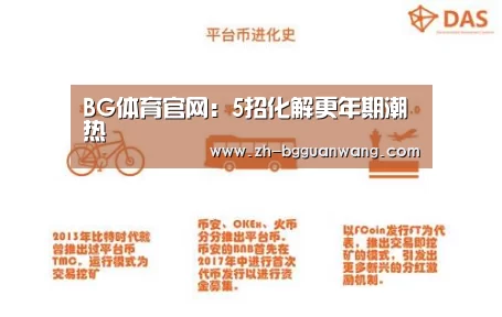 BG体育官网:5招化解更年期潮热(图1) BG体育官网